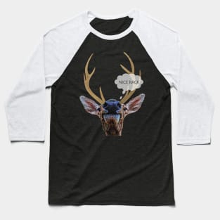 "Nice Rack" Oh Deer, Oh Dear Baseball T-Shirt